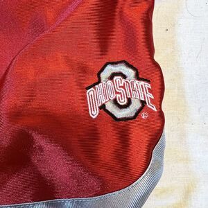 Vintage Starter Ohio State Buckeyes Mens L‎ Shiny Dazzle Reversible Silky Shorts